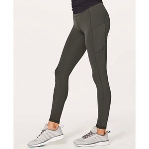 lululemon Speed Up Tight, Dark Olive, Women’s Size US 4
